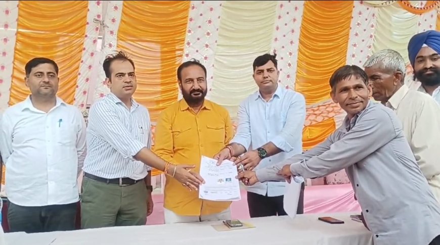 गोविन्दगढ  नगर पालिका मुख्यालय पर हुआ पंडित दीनदयाल उपाध्याय शिविर का आयोजन: विधायक की मौजूदगी में बिजली-पानी समस्या का समाधान, 40 मामलों का निस्तारण