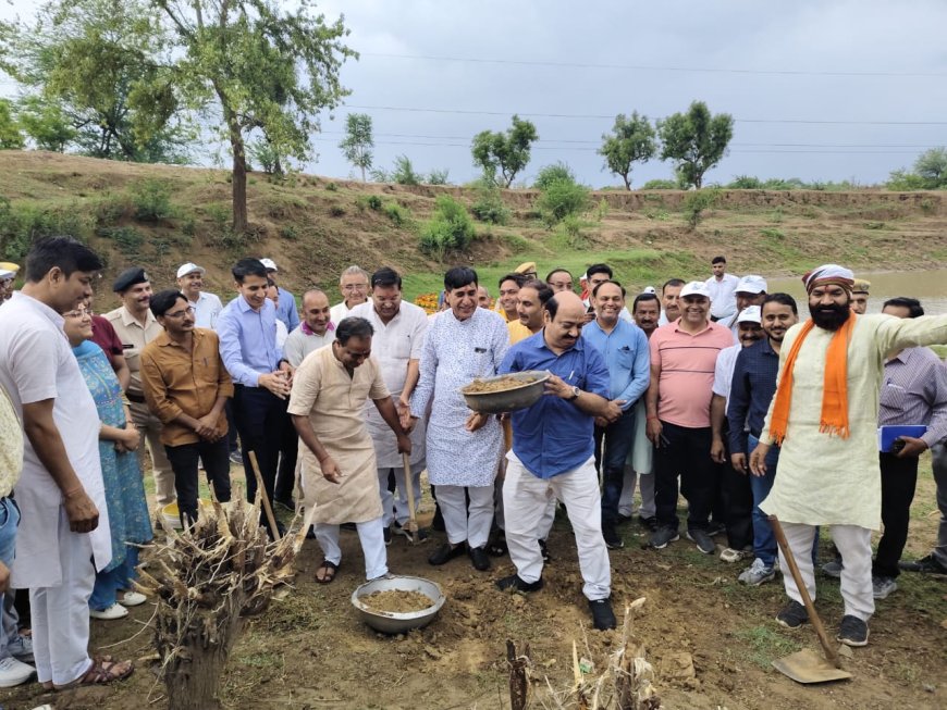 जल संरक्षण में खैरथल-तिजारा का अभूतपूर्व योगदान, ‘वंदे गंगा जल संरक्षण जन अभियान’ में राज्य में 8वां स्थान प्राप्त