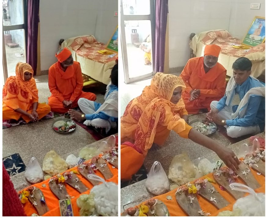 गुरु पूर्णिमा पर्व पर मुक्ता देवी बनी सनातनी दीक्षा लेकर साध्वी मुक्ताबाई