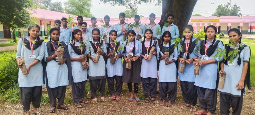 पौधे लगाकर धरती को हरा-भरा करने का लिया संकल्प, पौधारोपण के प्रति लोगों को करेंगे जागरूक