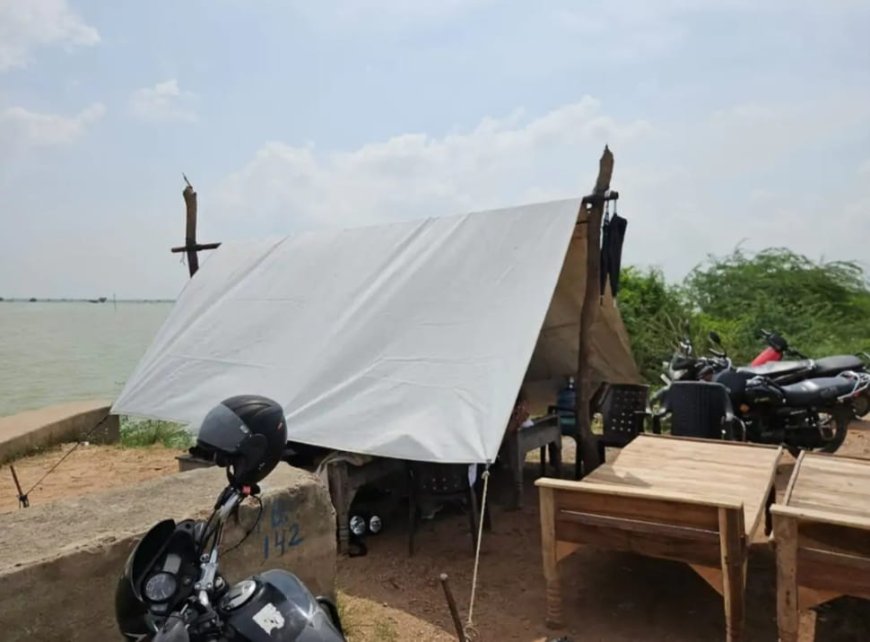 पक्षी विहार में पानी की आवक शुरू:  रोजाना छोड़ा जा रहा 11 क्यूसेक पानी,  कौंधनी बांध पर बनाई गई चौकी