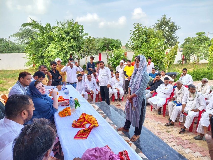 विधायक नौक्षम चौधरी की जनसुनवाई से जनता को मिलेगी राहत