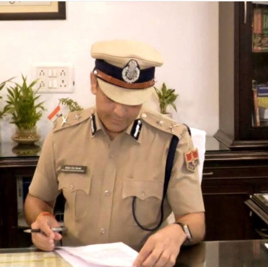 नवनियुक्त रेंज आईजी कैलाश विश्नोई ने किया पदभार ग्रहण