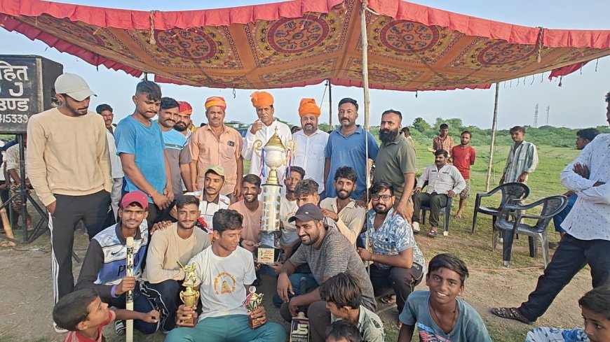 खेल आपसी भाईचारे, अनुशासन और सहयोग की भावना को प्रोत्साहित करते हैं- हरिशंकर मेवाड़ा