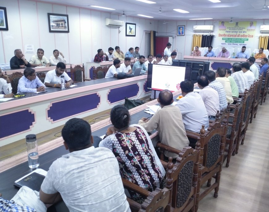 पंचायतीराज मंत्री ने ली अधिकारियों की बैठक:  स्वच्छता से समझौता नहीं, विकास कार्यों की गुणवत्ता हो सुनिश्चित- पंचायतीराज मंत्री