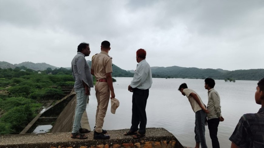 नागदी बांध में लगातार पानी की आवक, प्रशासन अलर्ट मोड पर