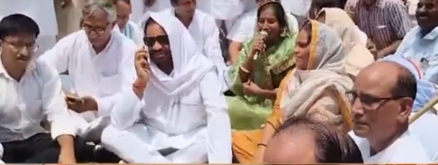 जिला कांग्रेस कमेटी ने भाजपा सरकार के विरोध में किया प्रदर्शन