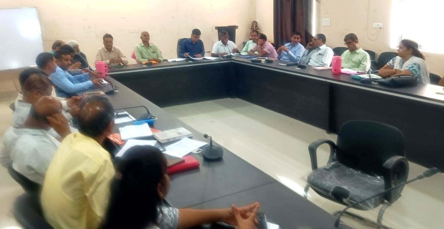 कृषि संभाग की मासिक कार्यशाला सम्पन्न