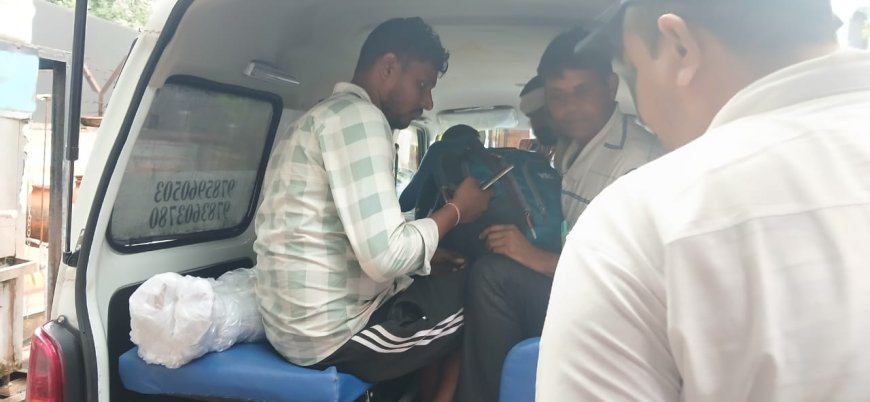 सड़क दुघर्टना में सिक्योरिटी गार्ड की दर्दनाक मौत
