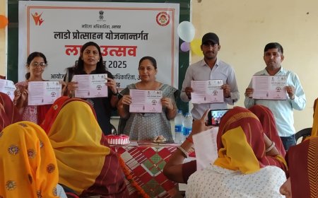 महिला अधिकारिता विभाग द्वारा लाडो उत्सव हुआ आयोजित