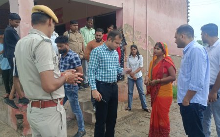 मुख्य कार्यकारी अधिकारी सालुंखे ने अलावडा में हो रही सफाई व्यवस्था पर असंतोष जताया