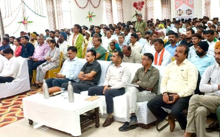 कृषि विज्ञान केंद्र नौगांवा पर किसान सम्मान समारोह के उत्सव का आयोजन