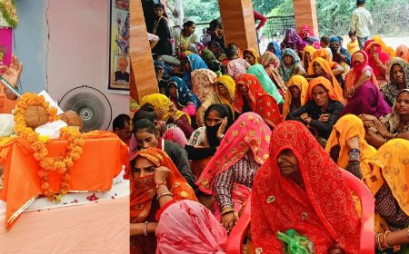 श्रीमद् शिव पुराण कथा के तीसरे दिन शिव विवाह की कथा सुनाई
