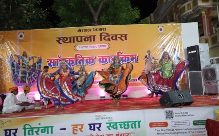 जिला स्थापना दिवस: खैरथल-तिजारा में सांस्कृतिक उत्सव का भव्य आयोजन