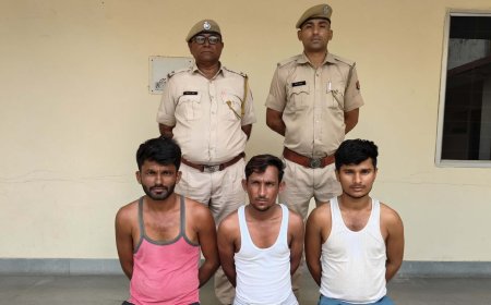 अवैध बजरी माफियाओं पर पुलिस का बड़ा वार, लूणी नदी में दबिश, तीन माफिया गिरफ्तार, कई वाहन जब्त