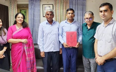 पचलंगी के अनिल कुमार शर्मा को मिली पीएचडी की उपाधि