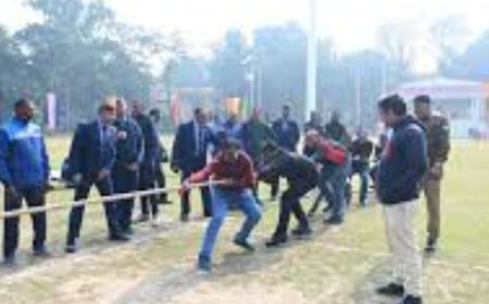 खेलकूद प्रतियोगिता का आयोजन 15 अगस्त को