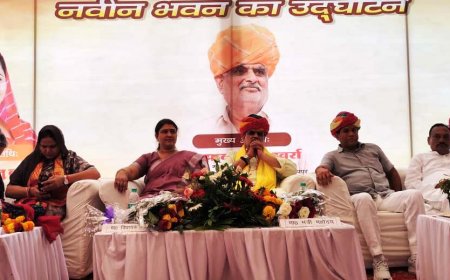 बयाना को नई सौगात, नगर पालिका का आधुनिक भवन जनता को समर्पित ,शहरवासियों को एक ही छत के नीचे मिलेंगी सभी सेवाएं - राज्यमंत्री