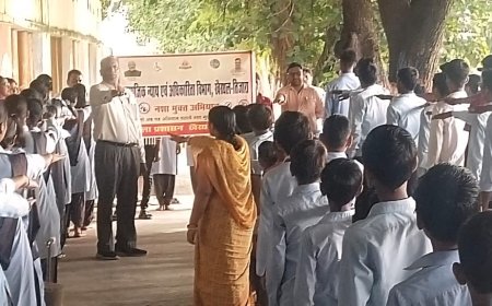 नशा मुक्त भारत अभियान की पांचवी वर्षगांठ पर विविध जागरूकता कार्यक्रम आयोजित