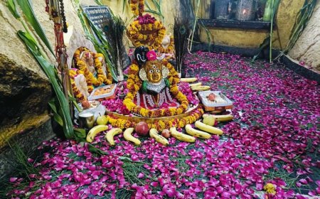 शिव भक्तों की ओर से विशाल भंडारे का आयोजन :श्रद्धालुओं ने लापसी पुडी का लिया आनंद