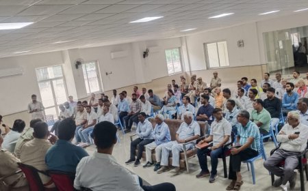 लोहार्गल मेला व चौबीस कोसी परिक्रमा : जिला कलेक्टर  व एसपी ने लोहार्गल में ली बैठक