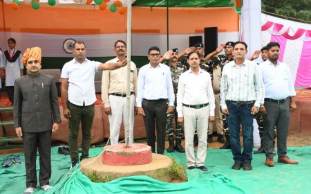 उपखंड स्तरीय स्वतंत्रता दिवस समारोह पूर्वक मनाया,खेलकूद प्रतियोगिता का हुआ आयोजन