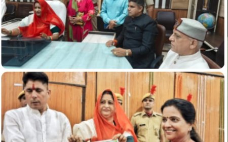 उत्कृष्ट निस्वार्थ सेवा कार्यों के लिए डॉ दीपा थदानी सम्मानित