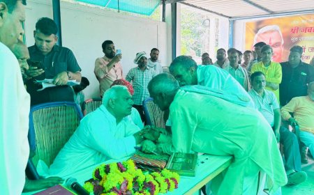 सभी अधिकारी आम जन की परिवेदनाओं का पूरी जिम्मेदारी से त्वरित निस्तारण करे- जवाहर सिंह बेढम