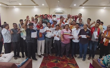 जर्नलिस्ट एसोसिएशन ऑफ़ राजस्थान जार भरतपुर इकाई का शपथ ग्रहण समारोह एवं संभागीय अधिवेशन हुआ आयोजित