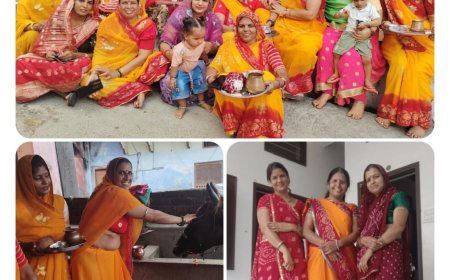 राजस्थान में बछ बारस पर्व की धूम, महिलाओं ने गाय और बछड़े की पूजा कर मांगी कामना