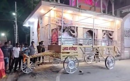 गणेशजी के मेले की तैयारियों को दिया अंतिम रूप