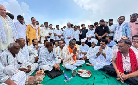 विधायक राजेंद्र मीणा ने राजकीय प्राथमिक स्वास्थ्य केंद्र भवन मनोहरपुर व सीएचसी हुडला भवन की नींव का किया पंच पटेलों के साथ शिलान्यास