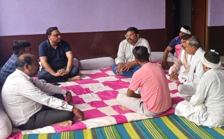 पाली जिला कांग्रेस कमेटी के जिला उपाध्यक्ष व पंचायती राज संगठन के प्रदेश अध्यक्ष व चामुंडेरी सरपंच जसवंत राज मेवाड़ा