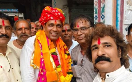 आम मेवाड़ सेन समाज चारों चौखला मातृकुंडिया में प्रहलाद सेन सिंदेर कला को सर्वसहमति से अध्यक्ष मनोनीत किया