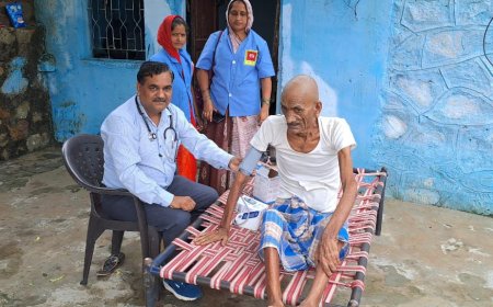 गाँव-गांव में पहुँच रही है "मरू प्रकाश पैलिएटिव केयर वाहिनी" ,गंभीर बीमारियों से पीड़ितों को घर पर ही मिल रही चिकित्सा सुविधा