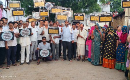 सरमथुरा में टाइगर प्रोजेक्ट का विरोध तेज, गुढा ग्राम सभा में उठी गूंजती आवाज़ें