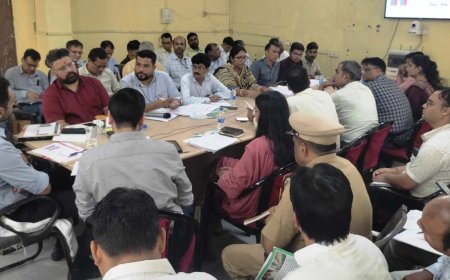 भरतपुर:आशान्वित ब्लॉक कार्यक्रम में प्रभावी मॉनिटरिंग के साथ कार्यों को दें गति - जिला कलक्टर