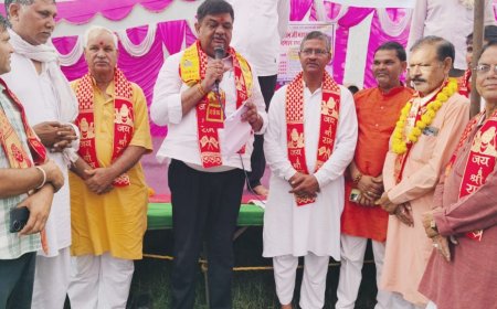 नीमला में हनुमानजी के मेले में उमड़ी श्रद्धालुओं की भीड़, पद दंगल व भंडारा हुआ, वन मंत्री ने मेले का किया शुभारंभ