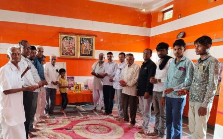 भारतीय किसान संघ कोटड़ी द्वारा भगवान बलराम की जयंती मनाई