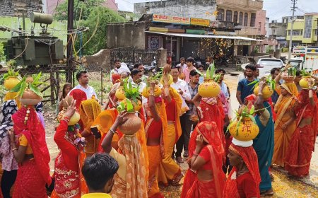 लक्ष्मणगढ़ में श्री गणेश शोभा यात्रा में देखने को मिला हिंदू मुस्लिम सौहार्द