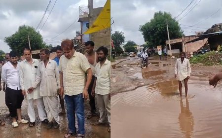 गढ़ी सवाईराम में हाइवे के गढ्ढों को सही कराने की मांग