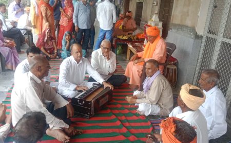 डॉक्टर योगी जीवन नाथ महाराज की मनाई पंचम पुण्यतिथि, पंचम पुण्यतिथि पर भंडारा व समाधि पूजन का हुआ कार्यक्रम