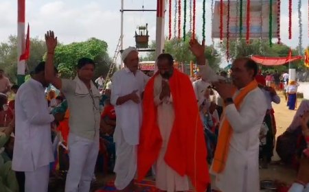 सती माता मंदिर में भादी मावस महोत्सव के अवसर पर विशाल भंडारा और कलश यात्रा का हुआ आयोजन