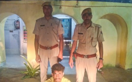 साइबर ठग गिरफ्तार एक बाल अपचारी को किया निरूद्ध: दो एन्ड्रोड मोबाईल एवं दो सिम बरामद