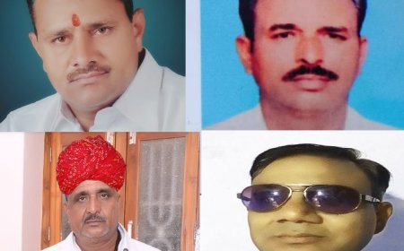 पाली:कांग्रेस जिला कार्यकारिणी में चार पदाधिकारियों का मनोनयन