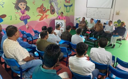 प्राइवेट विद्यालय एसोसिएशन की मासिक बैठक संपन्न