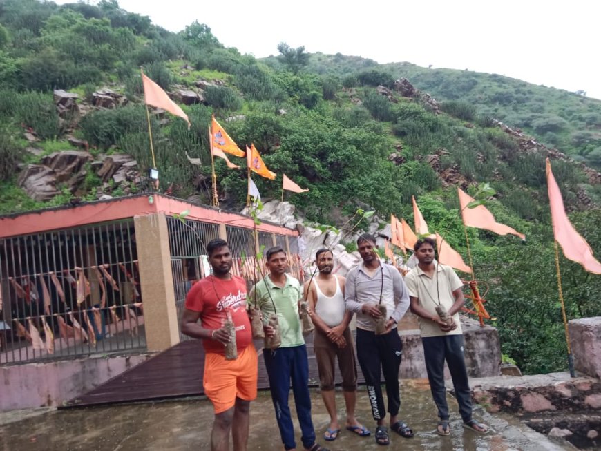 धामेंडा धाम वृक्षारोपण जन अभियान: संतो-महापुरुषों की जयंती से लेकर त्योहारों पर भी पौधारोपण कर बना जन अभियान