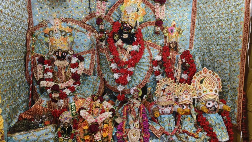 पांच दिवसीय हिंडोले झूलन  महोत्सव का  आगाज  मंगलवार 5 अगस्त से