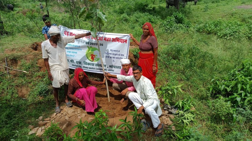 पेड़ लगाओ वन बचाओ महा अभियान का आगाज