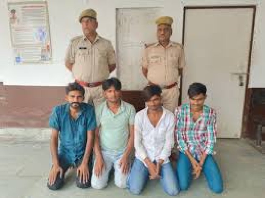 एंटीवायरस अभियान के तहत साइबर ठगी के आरोप में चार युवक गिरफ्तार: 11 मोबाइल फोन और 13 फर्जी सिम कार्ड जब्त